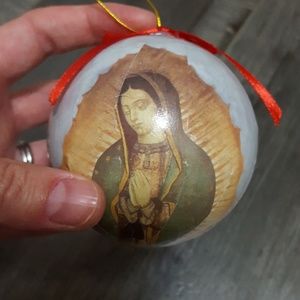 Our Lady of Guadalupe Paper Mache Ornament